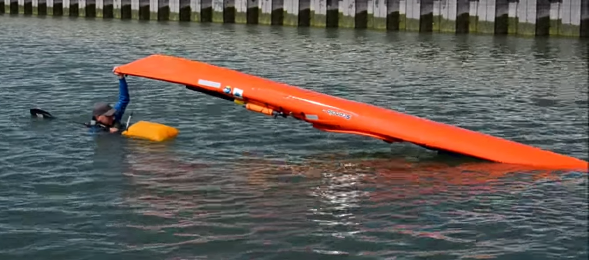 Sea Kayak Tutorial Four Self Rescue Techniques VE Paddles